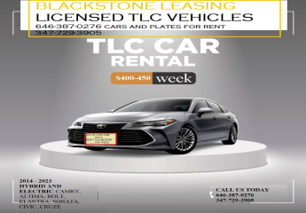 TLC Car Market - $350 per WEEK!!! 2017 Camry HYBRID $350 per WEEK!!!